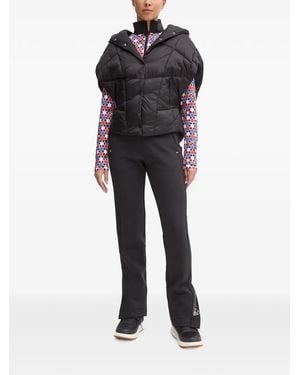 Sportalm Columbus Logo-Print Slit-Hem Ski Trousers - Black