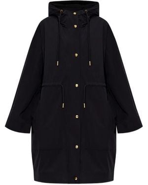 Moncler Detachable-Lining Parka Coat - Blue