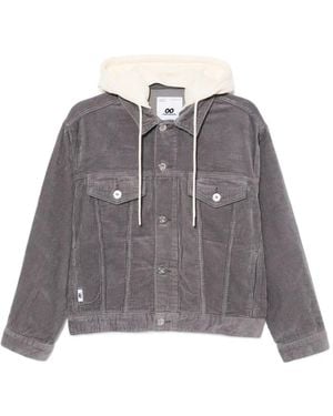 Chocoolate Logo-Patched Jacket - Grey
