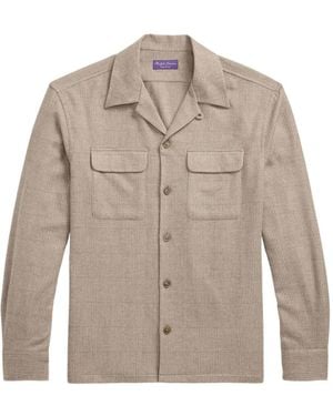 Ralph Lauren Check-Print Shirt - Natural