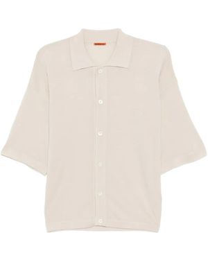 Barena ボタン ニットシャツ - ホワイト