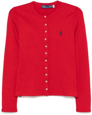 Polo Ralph Lauren Polo À Motif Polo Pony - Rouge