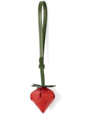 Jacquemus Strawberry-Shape Charm - Red