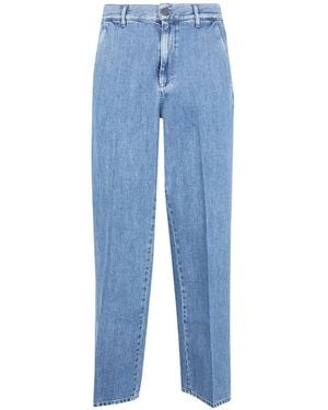 Lardini Etienne Straight-Leg Jeans - Blue