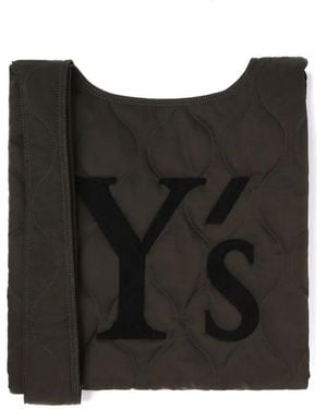 Y's Yohji Yamamoto ロゴ 2wayショルダーバッグ - ブラック