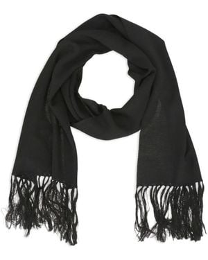 Tom Ford Fringed-Edge Scarf - Black