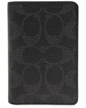 COACH Signature Cardholder - Black