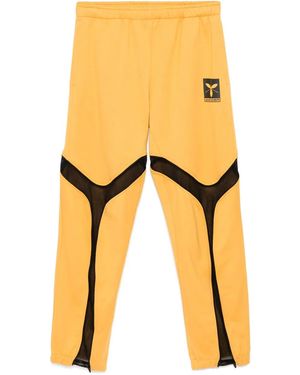 OLLY SHINDER Zip-Detailing Pants - Yellow