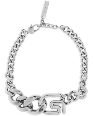 Givenchy Panzerkettenarmband Mit G-Gliedern - Mettallic