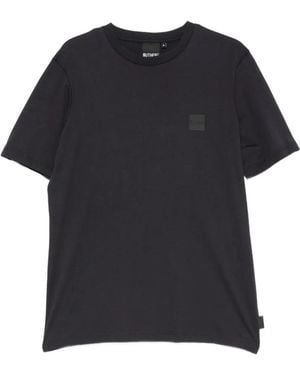 OUTHERE Logo-Patch T-Shirt - Black