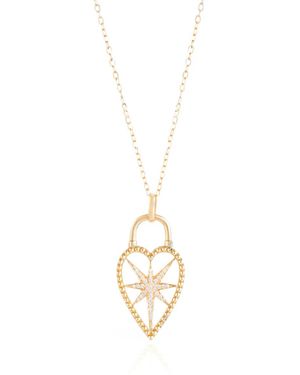 Falamank Diamond Necklace - Metallic