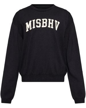 MISBHV Varsity Pullover - Schwarz