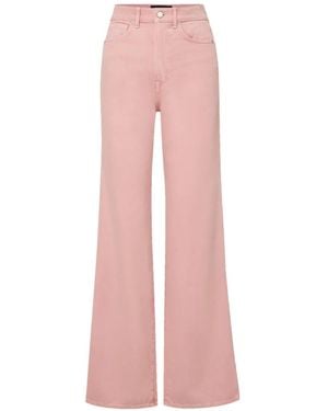 Veronica Beard Taylor High-Rise Jeans - Pink