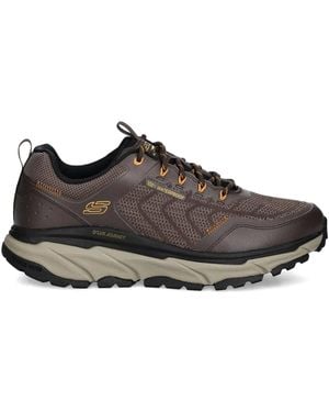 Skechers Baskets Imperméables À Lacets - Brown