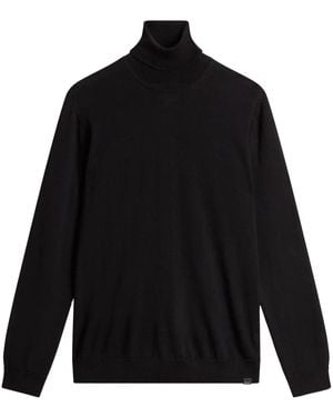 Woolrich Roll-Neck Knitted Jumper - Black
