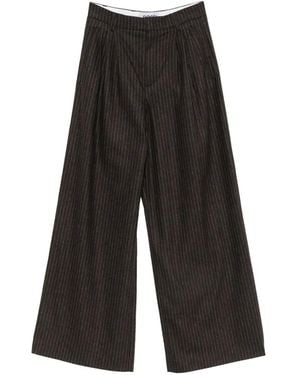 Rossi Zeyn Pinstripe-Pattern Pants - White
