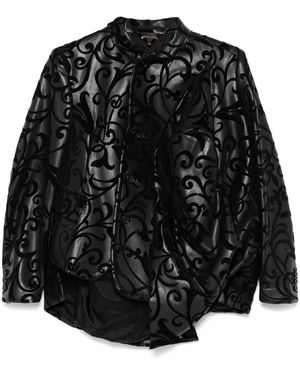 Comme des Garçons Asymmetric Blazer - Black