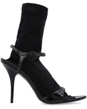 Balenciaga 115 Mm Avenue Sandalen - Zwart