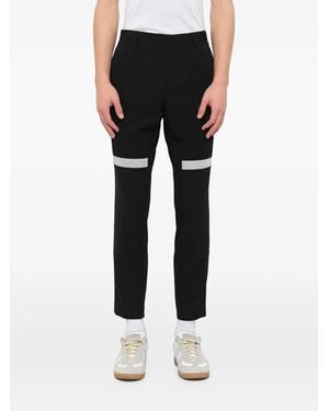 Lanvin Contrast Tailored Trousers - Black