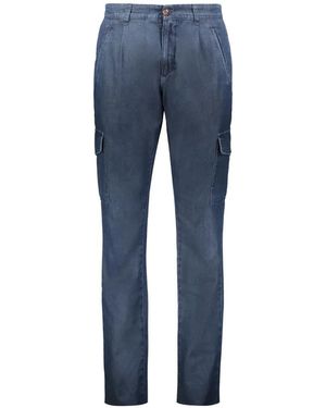 Moorer Borghesi Hose - Blau