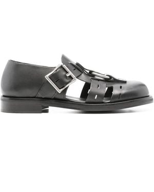 Martine Rose Bondage Belt Sandalen - Grau