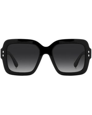Isabel Marant Square-Frame Sunglasses - Black