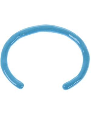 Jil Sander Sculpted Bangle - Blue