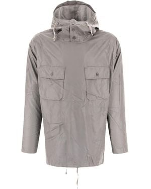 Engineered Garments Hooded Flap-Pocket Jacket - Grey