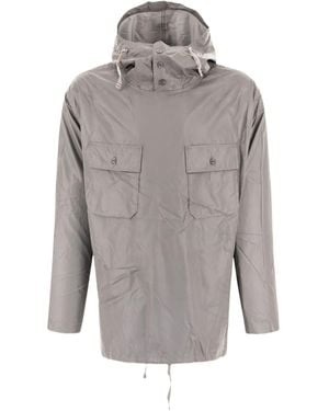 Engineered Garments Jack Met Capuchon En Klepzak - Grijs