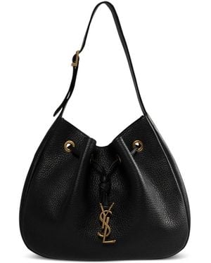 Saint Laurent Bolso bombonera Paris VII pequeño - Negro