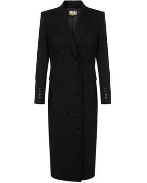 Elisabetta Franchi Coat - Black