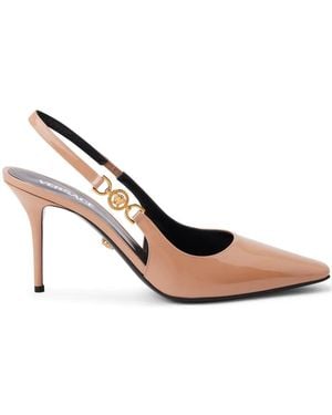 Versace Medusa '95 85Mm Slingback Court Shoes - Pink