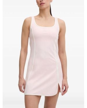 Guess Mouwloze Mini-Jurk Met Contrasterende Afwerking - Roze