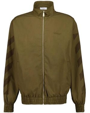 Off-White c/o Virgil Abloh Diag-Stripe Jacket - Green