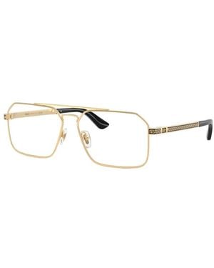Versace Gafas Con Montura Geométrica - Blanco