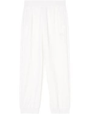 ARMANI EXCHANGE Elasticated-Waist Track Pants - White