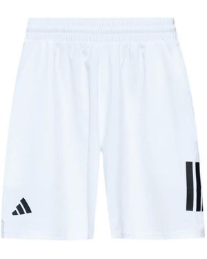 adidas Club Tennis Climacool 3-Stripes Shorts - White