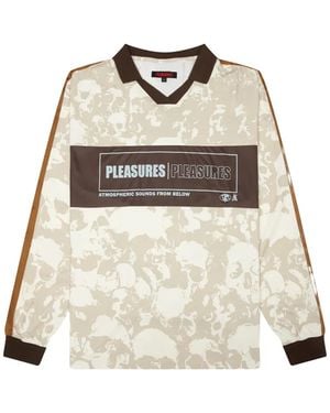 Pleasures Long Sleeve Skull Jersey - Natural