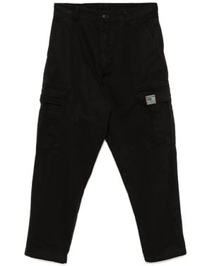 Izzue Klassische Cargohose - Schwarz
