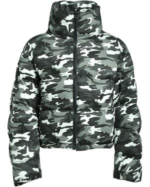 BREATH Camouflage Puffer Jacket - Green