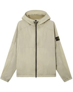 Stone Island Q100020 Ultralight Nylon Stretch-Tc - Natural
