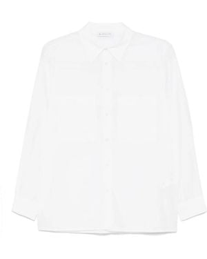 Manuel Ritz Sheer Shirt - White