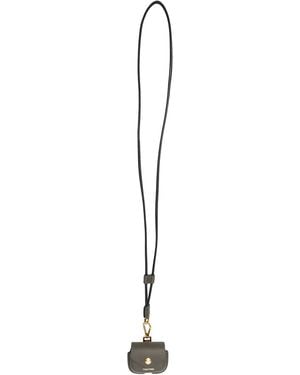 Tom Ford Neck Strap Logo Airpods Case - Green