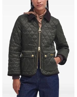 Barbour Beadnell Fitted Quilted Jacket - Black