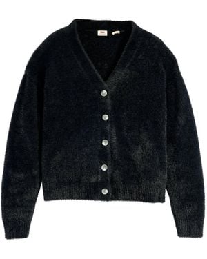 Levi's Cardigan mit V-Ausschnitt - Schwarz