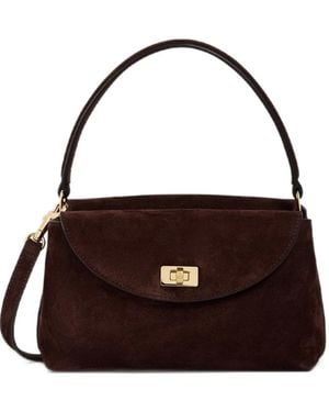 Sandro Bolso Shopper De Ante - Marrón