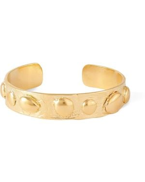 YSSO Studded Bangle Bracelet - Natural