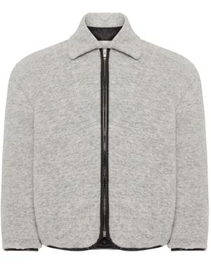 JW Anderson Jacke Mit Kragen - Grau