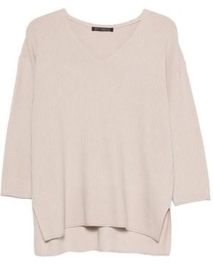 Betty Barclay V-Neck Jumper - Natural