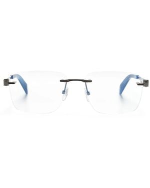 Chopard Rahmenlose Brille Mit Logo-Gravur - Schwarz